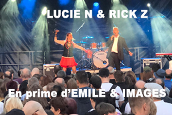 LUCIE N et RICK Z en première partie d'EMILE et IMAGES