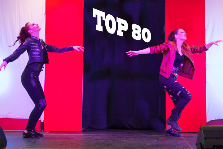 Les danseuses de TOP 80