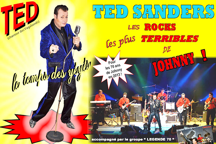 Ted Sanders chante Johnny