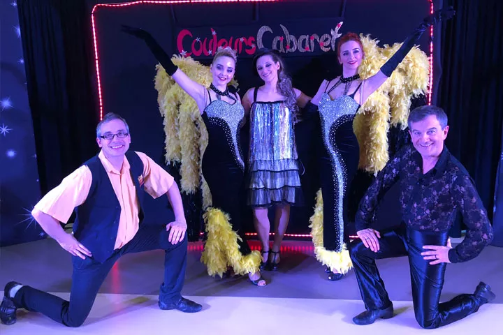 La troupe de Couleurs Cabaret