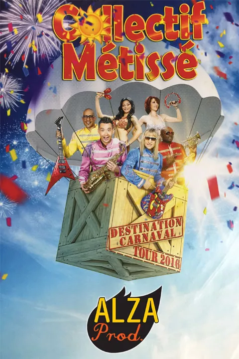 Affiche tournée Collectif Métisé