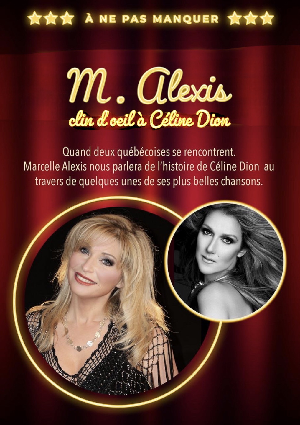 Clin d'œil à Céline DION