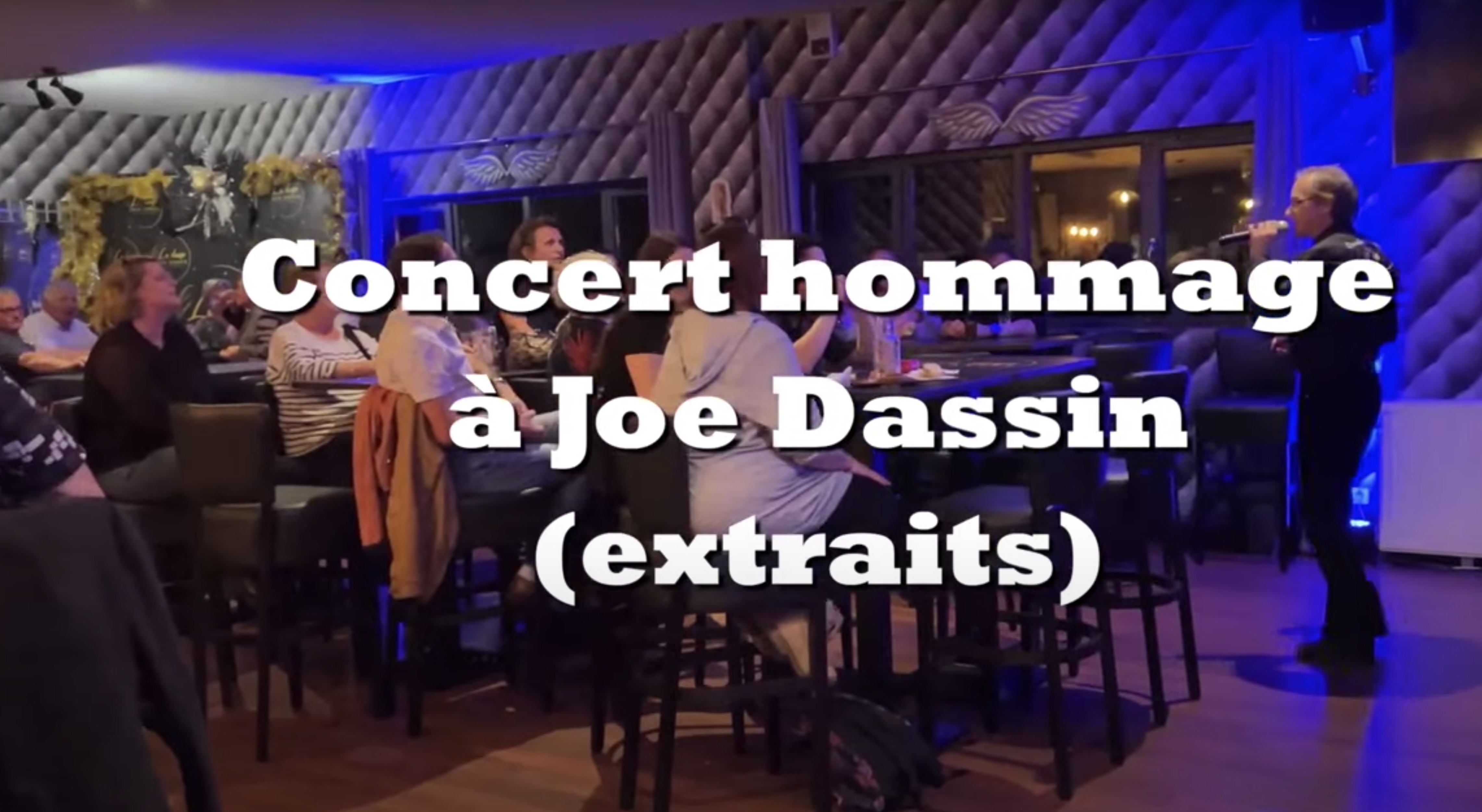 Extrait concert Joe Dassin/RICK Z à la danse des Anges le 10/05/2024