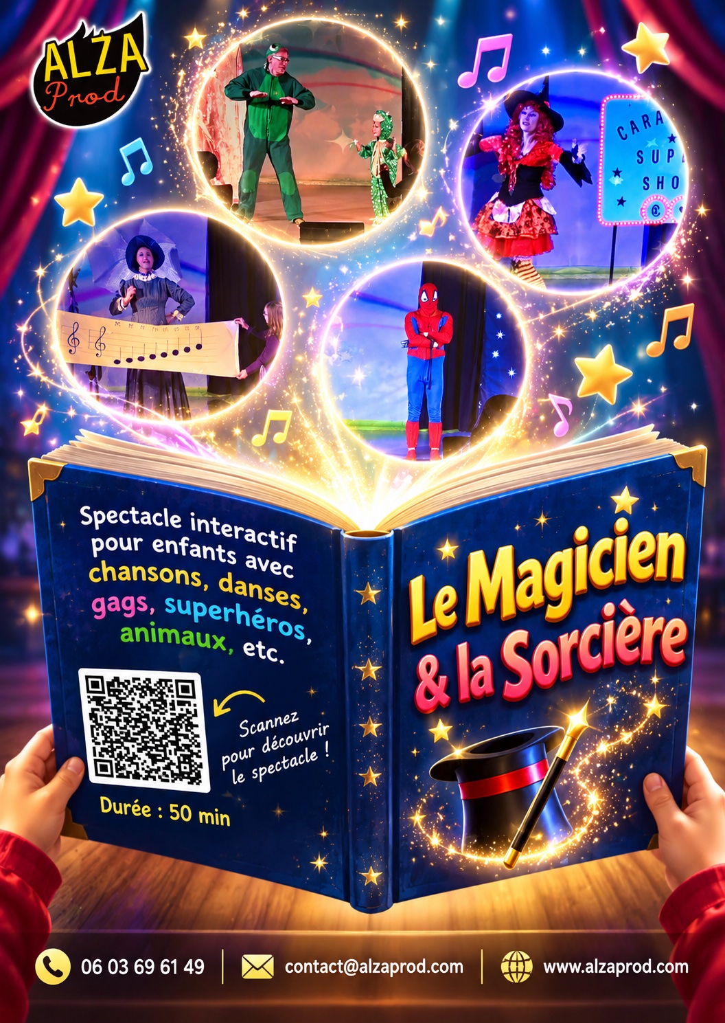 Affiche du Magicien et de la Sorcière