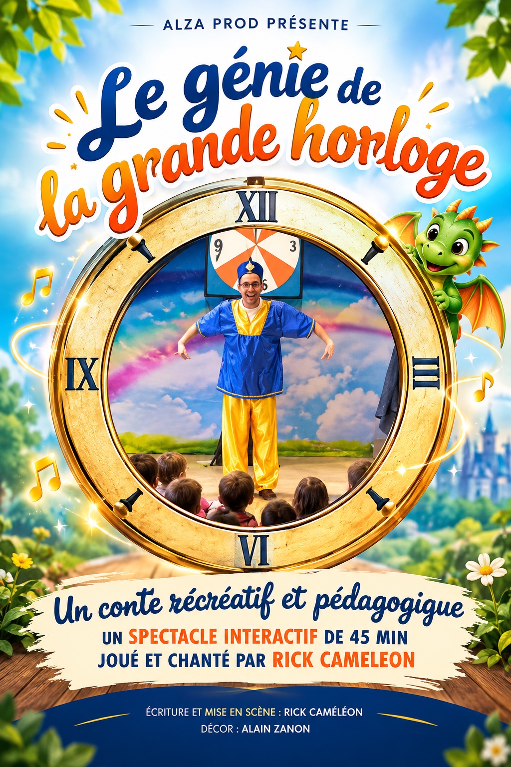 Affiche le génie en solo