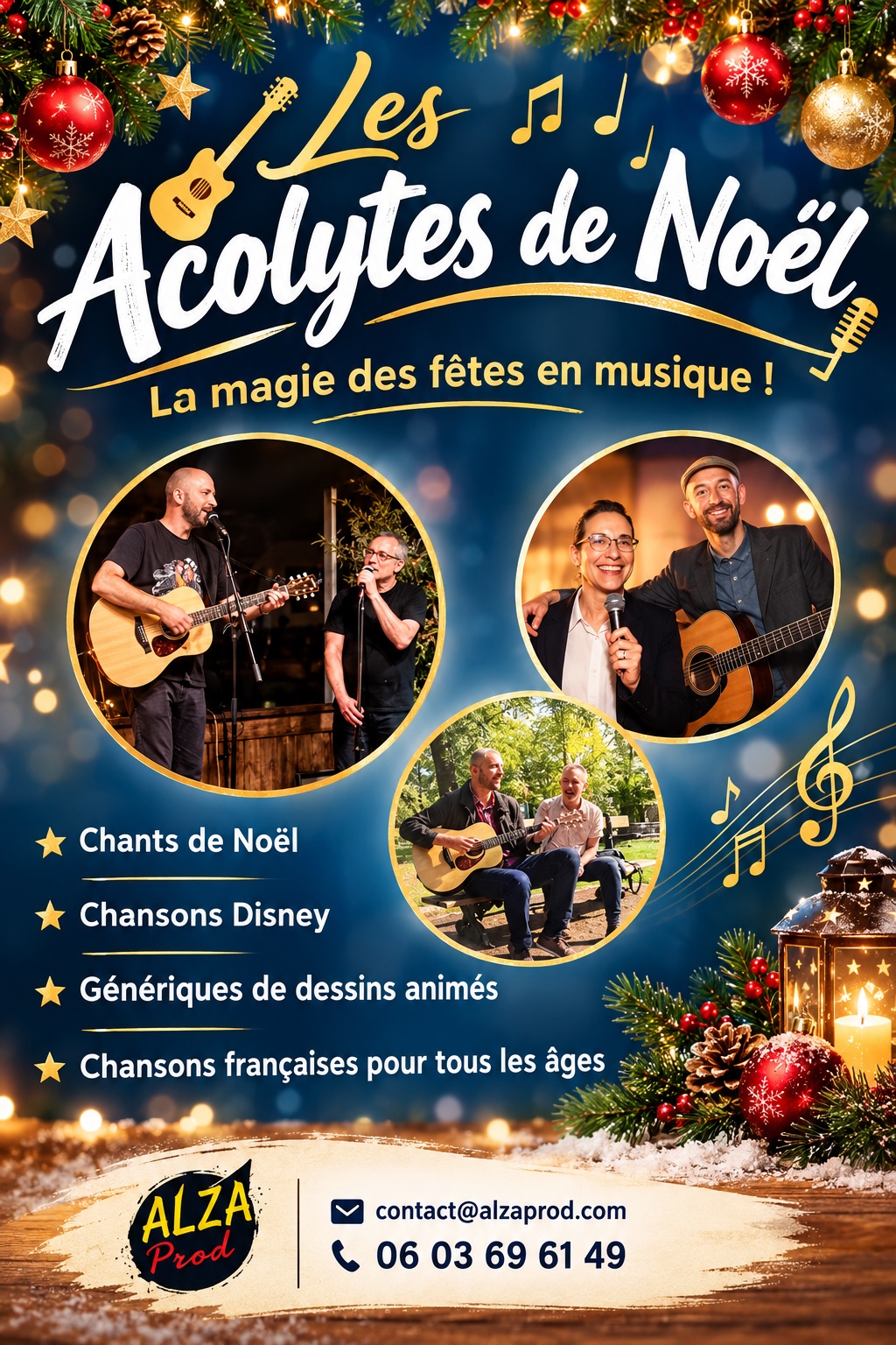 Sur scène ou en déambulation. 2 artistes chevronnés